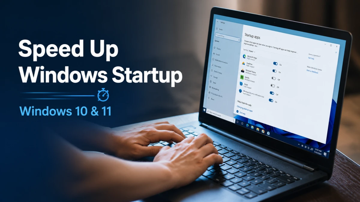 Computer Slow on Startup? Speed Up Windows 10/11