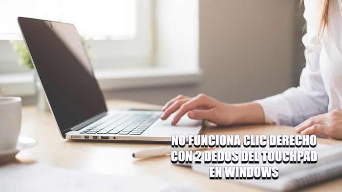 El clic derecho con dos dedos no funciona